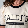 Front Image of Kaldi's Ringer Tee
