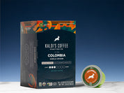 Box of Colombia Single Origin Coffee Pods