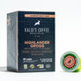 Kaldi's Coffee Compostable Highlander Grogg Coffee Pod - Compatible with K-cup type brewers