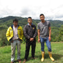 Producers on the Imbachi farm