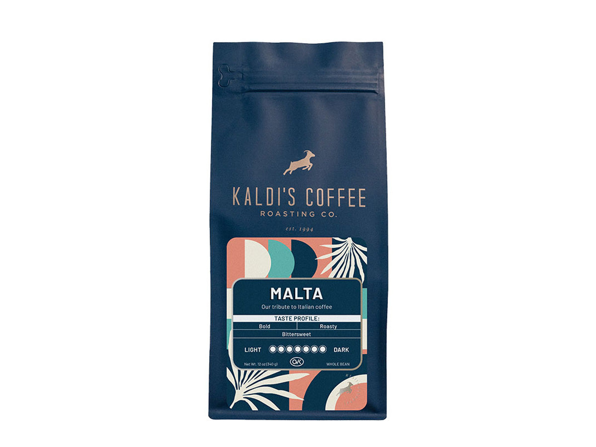 12oz bag of Malta coffee blend