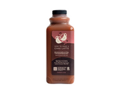 left of masala chai concentrate bottle
