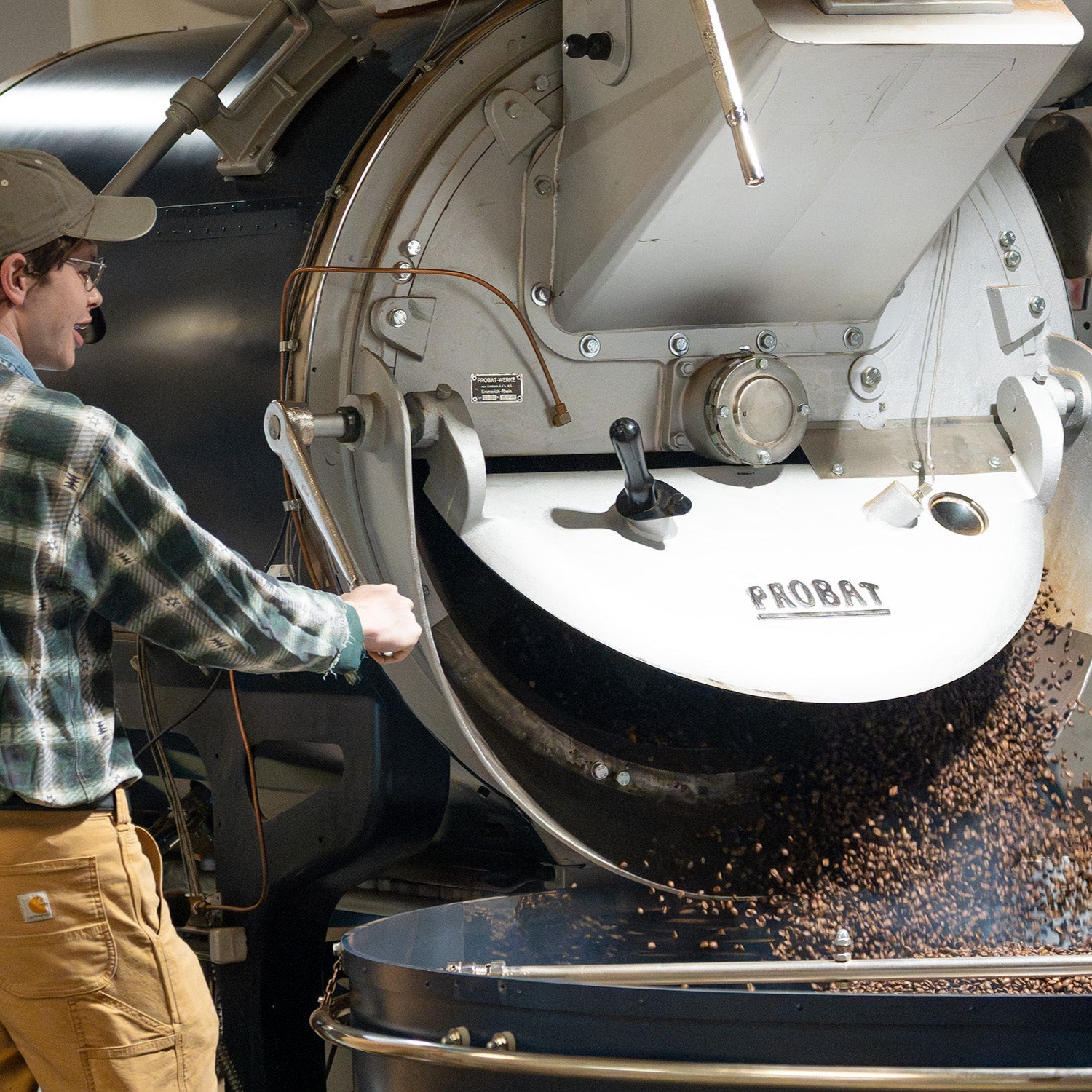 image of roaster on Probat