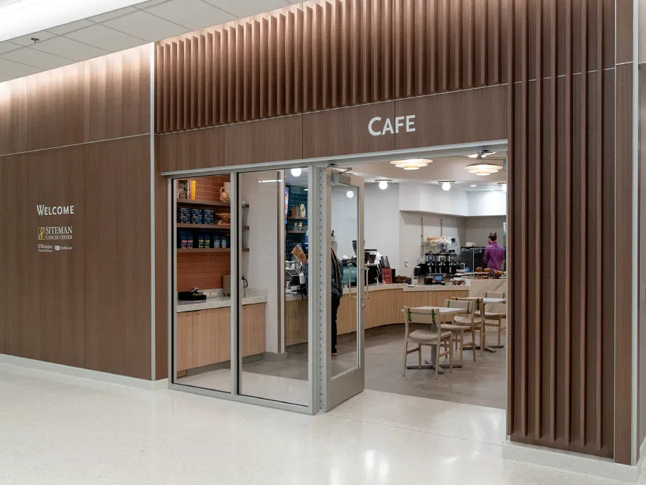Image of Kaldi's Coffee cafe at the Siteman Cancer Center