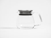 Kinto Unitea tea maker with a strainer built into the lid