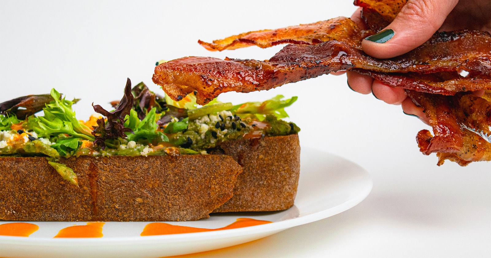 Bacon and Avocado Toast