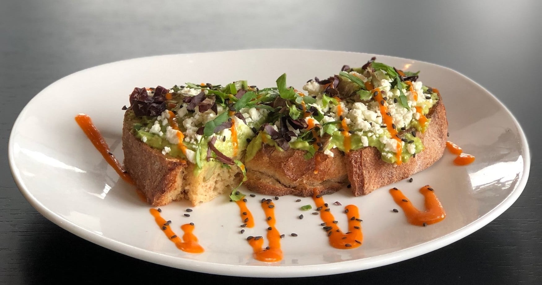 Avocado Toast at Kaldi's Coffee Food and Bakery Program