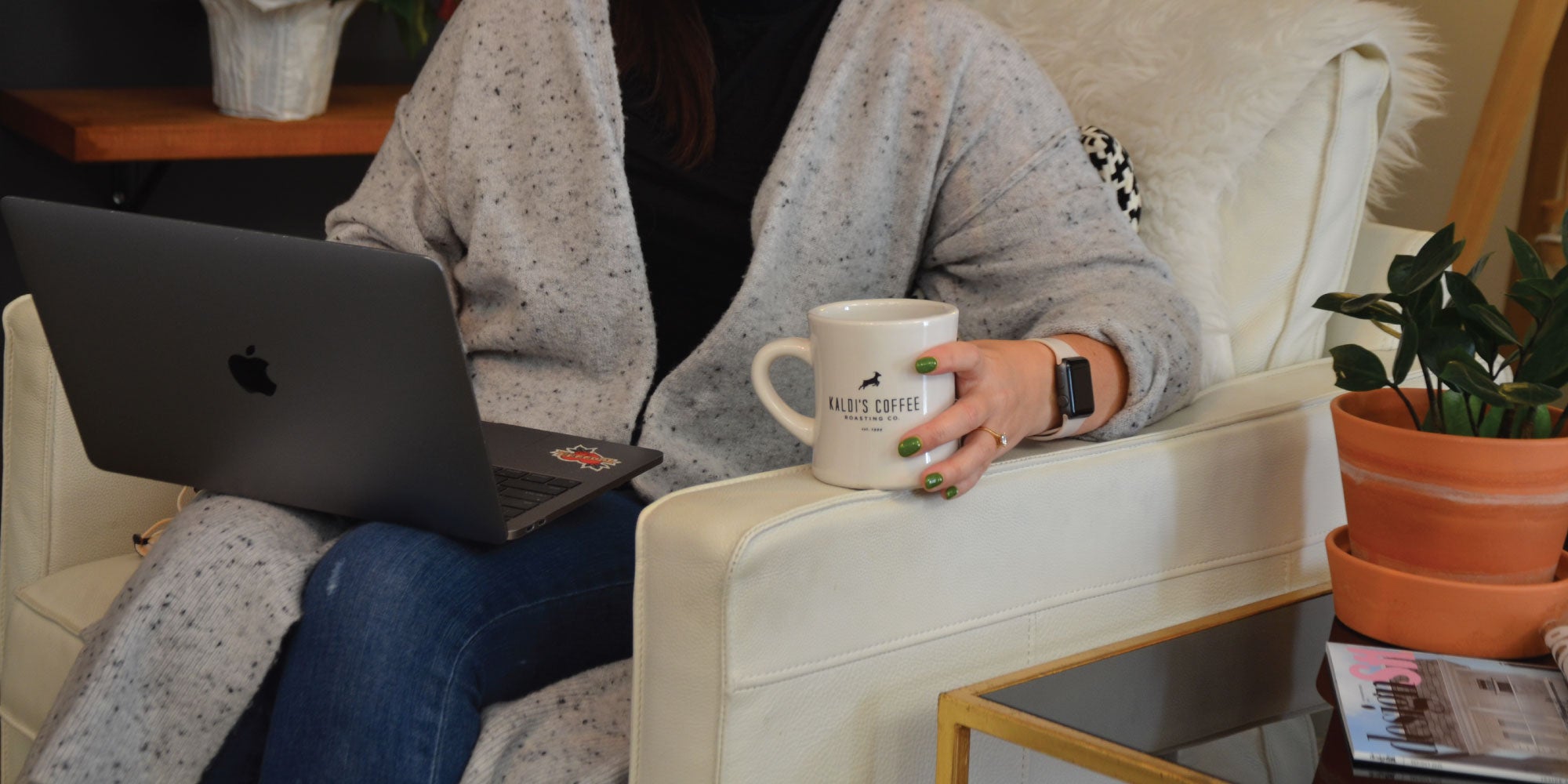 Sitting down and connecting with coffee. 3 Ways of Connecting Through Coffee - Cupping Coffee At Home, Making French Press Coffee, and Baking with Coffee!