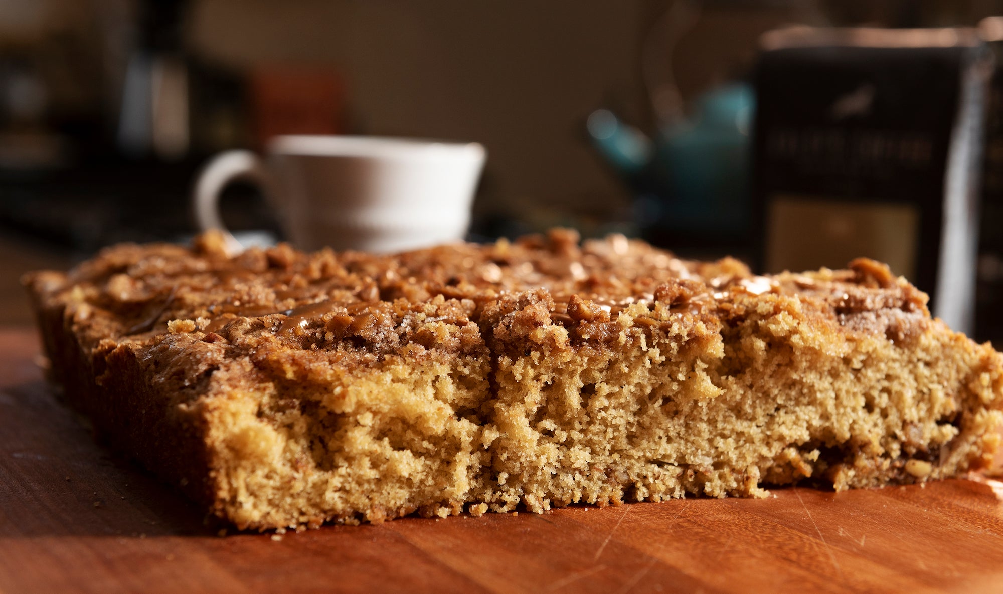 Coffee Cake Recipe | Finished Coffee Cake with 700 Coffee