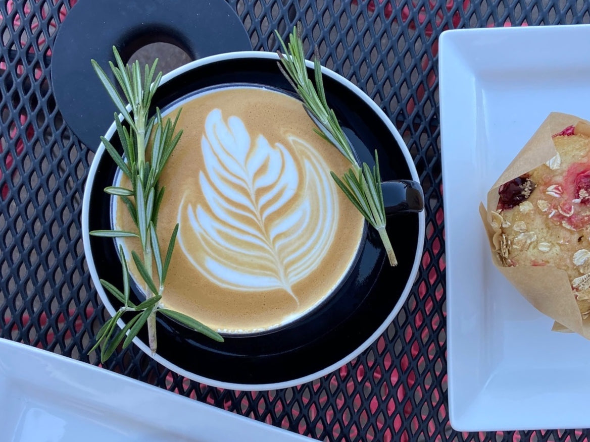 Brown Sugar Rosemary Latte from Kaldi's Coffee