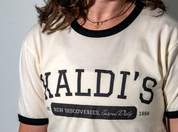 Front Image of Kaldi's Ringer Tee