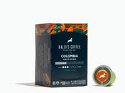 Box of Colombia Single Origin Coffee Pods