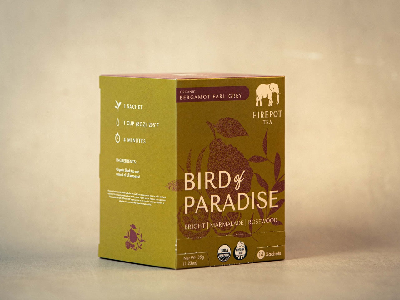 product image of green box of bird of paradise sachets