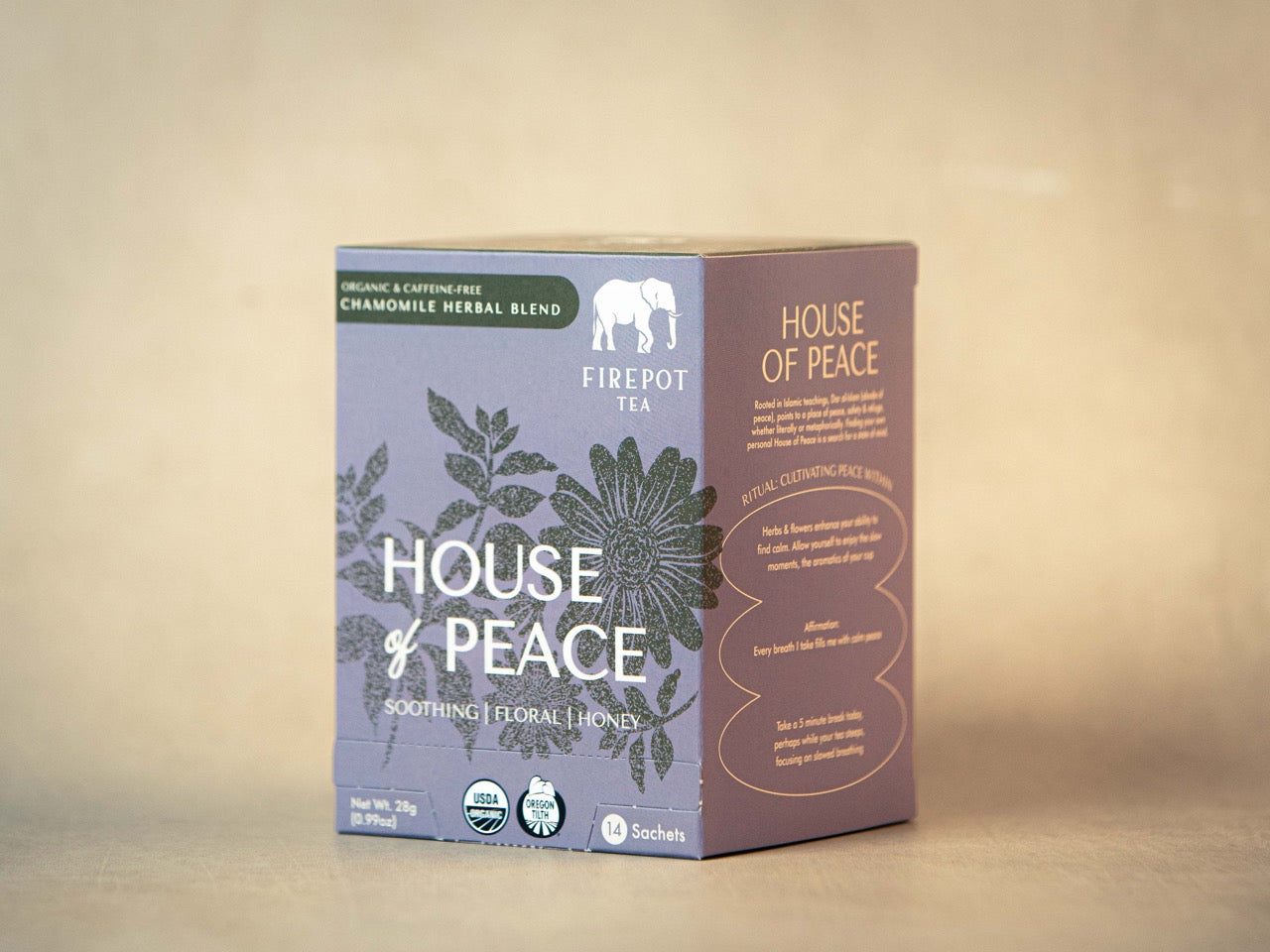 product image of purple box of house of peace sachets
