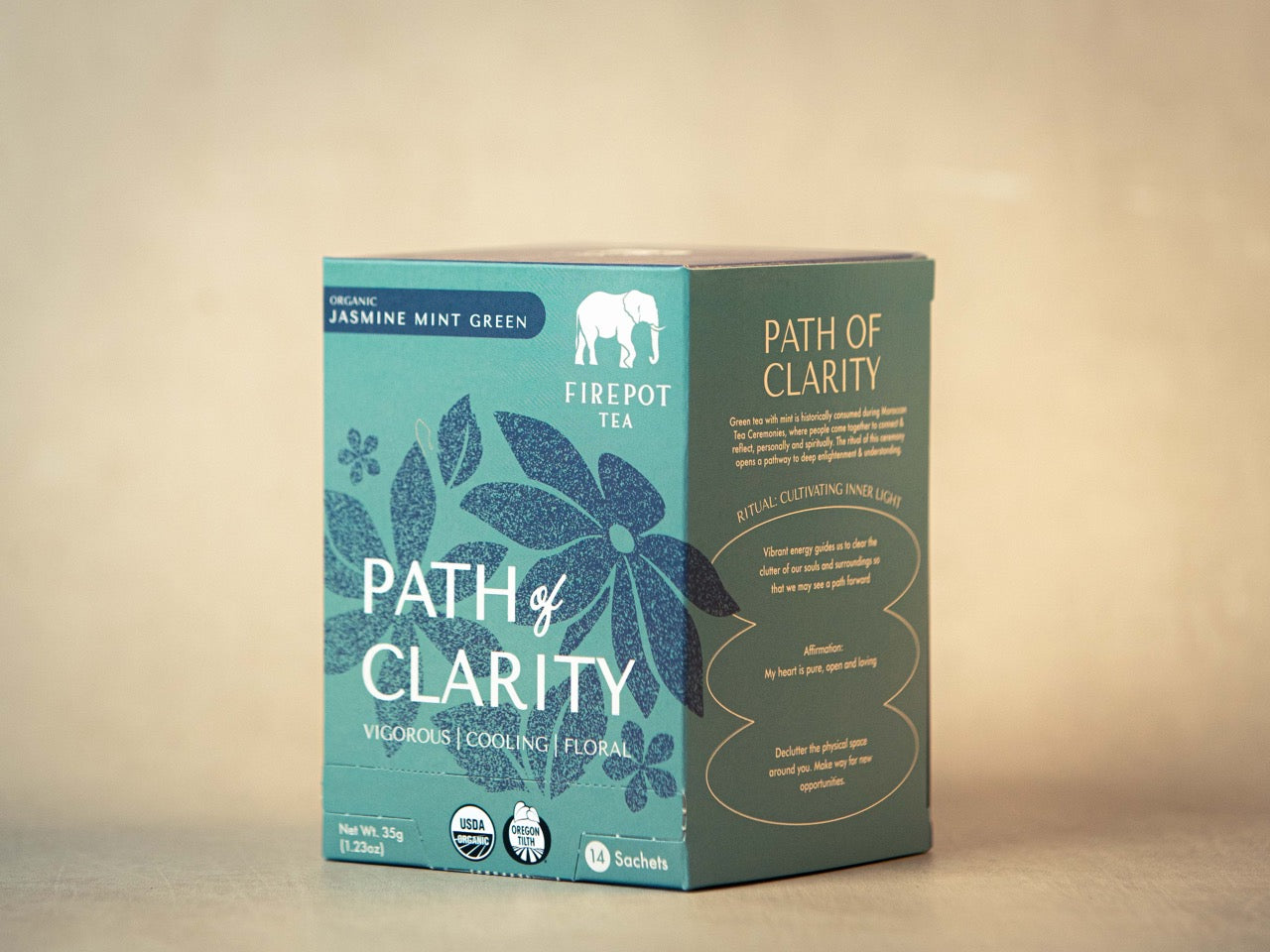product image of teal box of path of clarity sachets