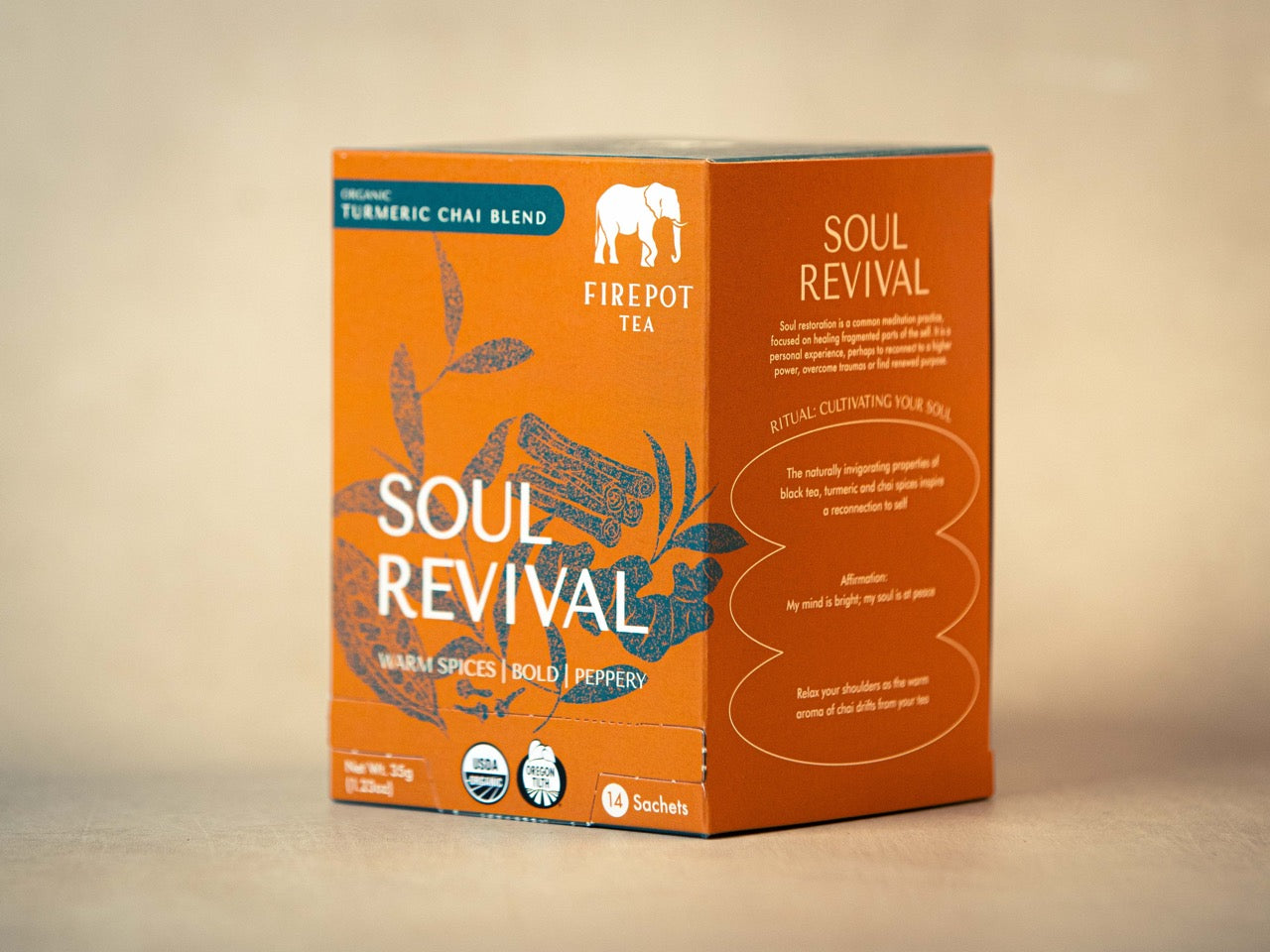 product image of gold box of soul revival sachets