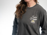 The front of the Feelin' Groggy long sleeve tee