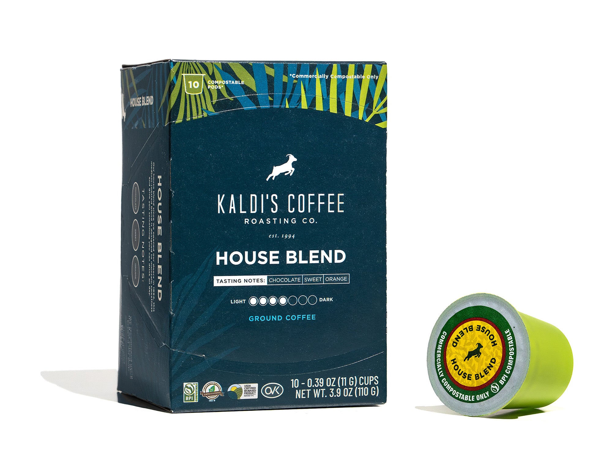 Box of House Blend Compostable Pods