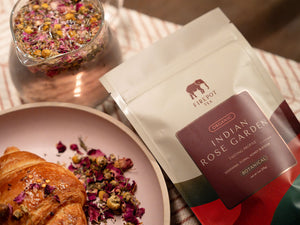 1oz bag of Indian Rose Garden tea from Firepot Tea