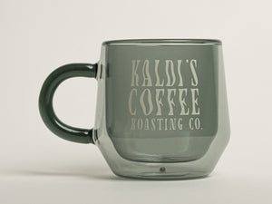 Kaldi's Coffee Glass Mug