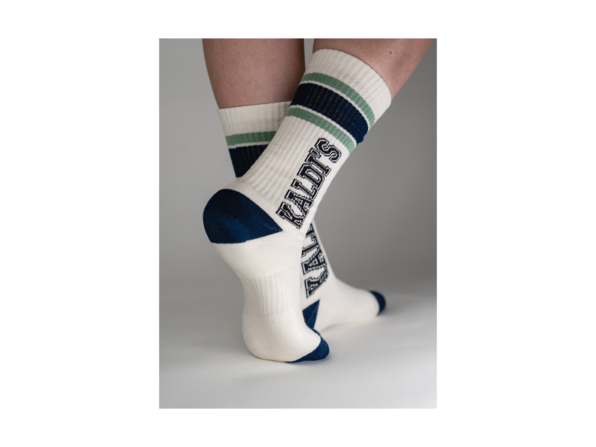 Back image of Kaldi's crew socks