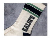 close up image of Kaldi's athletic crew sock