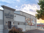 Outside of the Kaldi's Coffee roastery