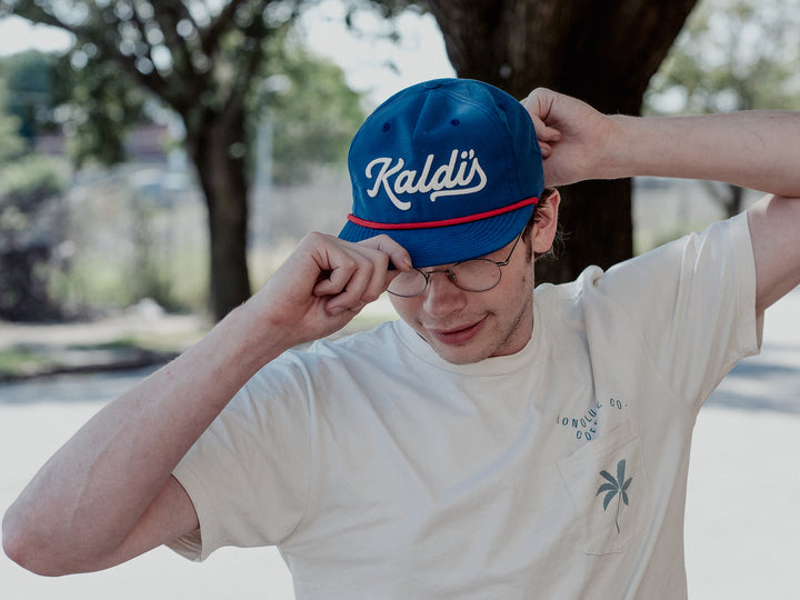 Navy Rope Cap