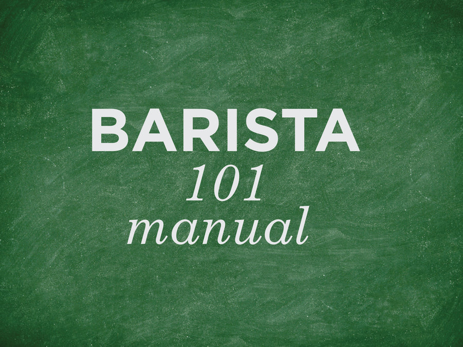 Barista 101: manual machines