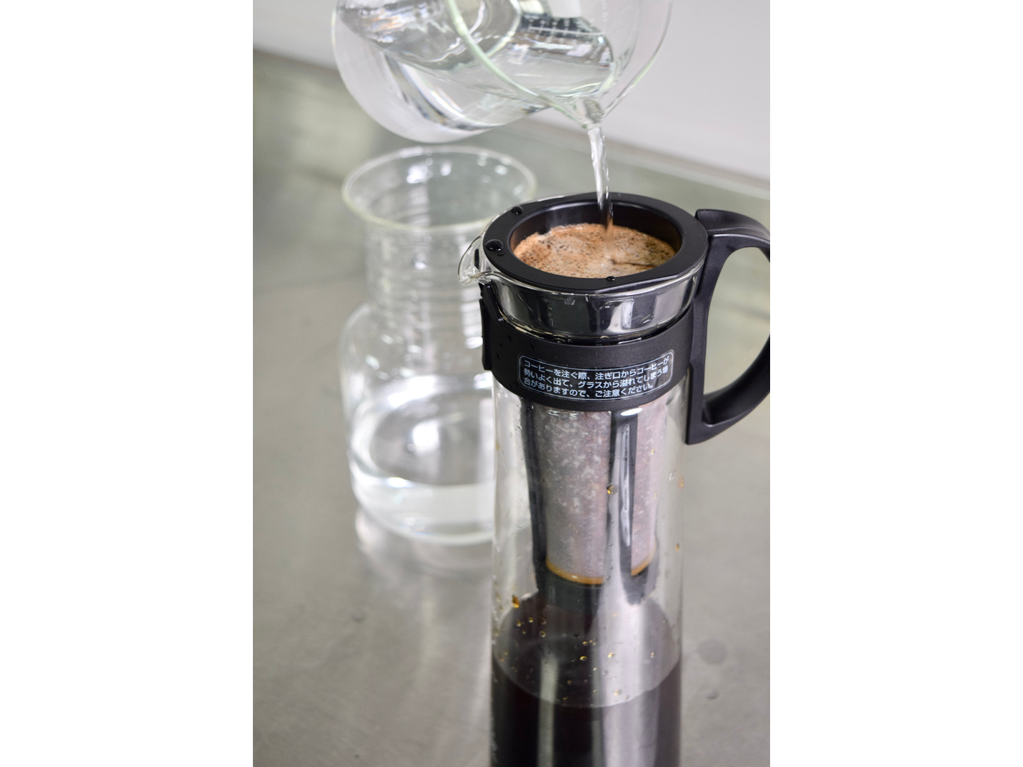 Hario Mizudashi Cold Brew Coffee Pot Cold Brew Coffee Maker  1000mL, Black: Toddy: Coffee Servers