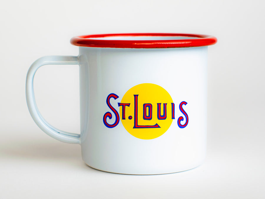 St. Louis Flag Coffee Mug - Front Side
