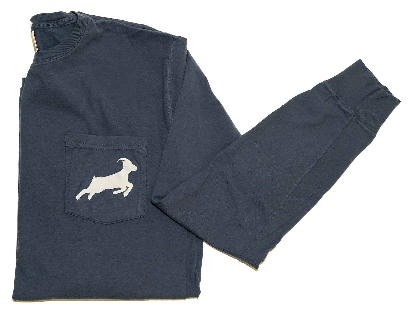 Long sleeve tee shirt Fresh Roasted Kaldi's Goat